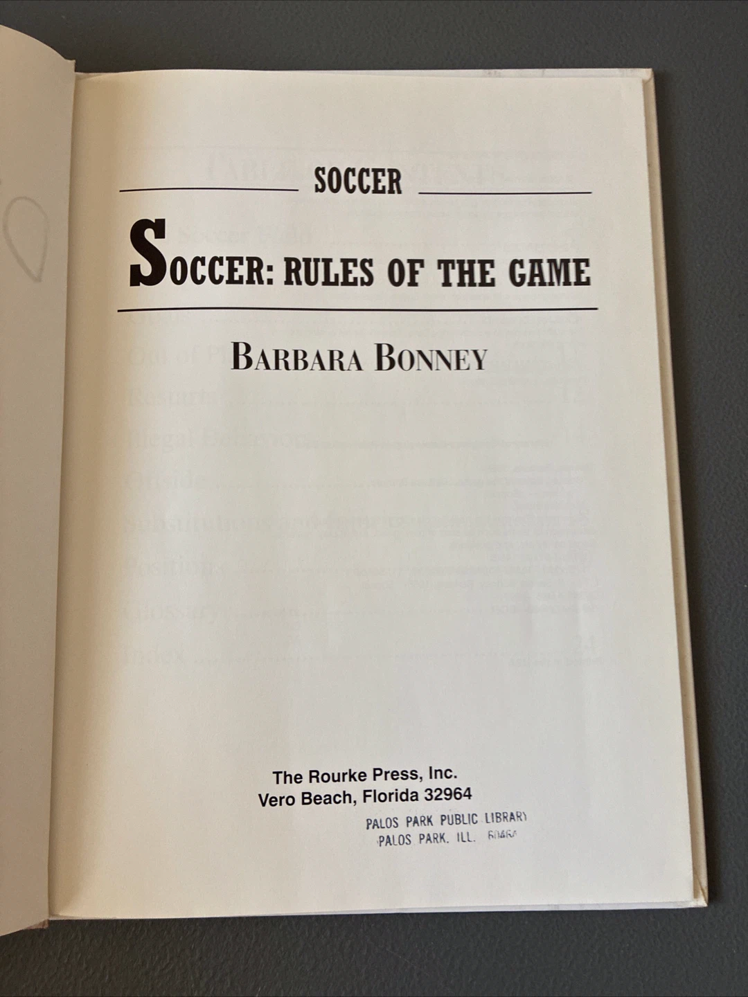 Soccer: Rules of the Game by Barbara Bonney - photo 4