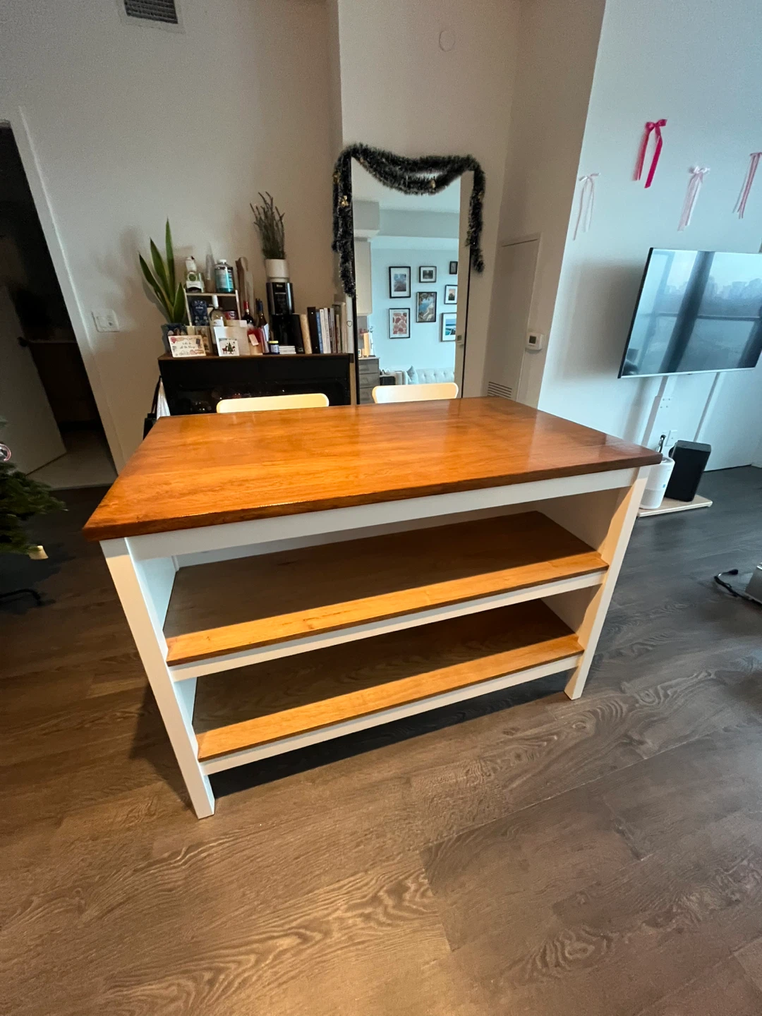 IKEA Tornviken Kitchen Island and Stools - photo 2