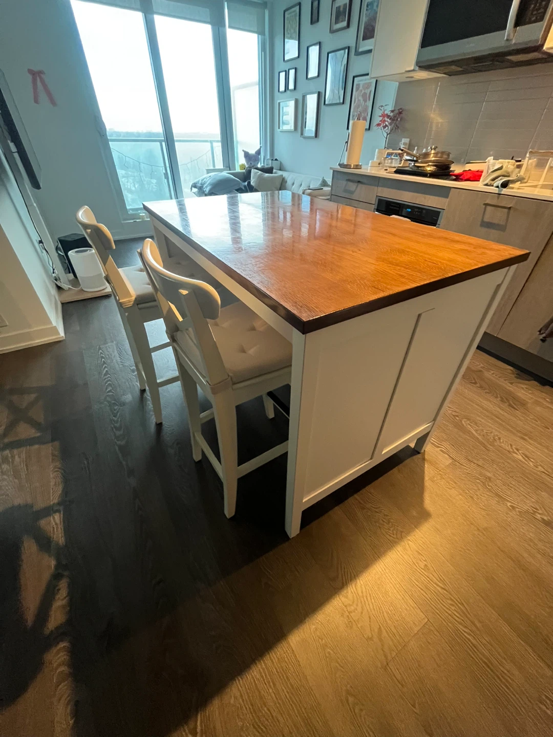 IKEA Tornviken Kitchen Island and Stools