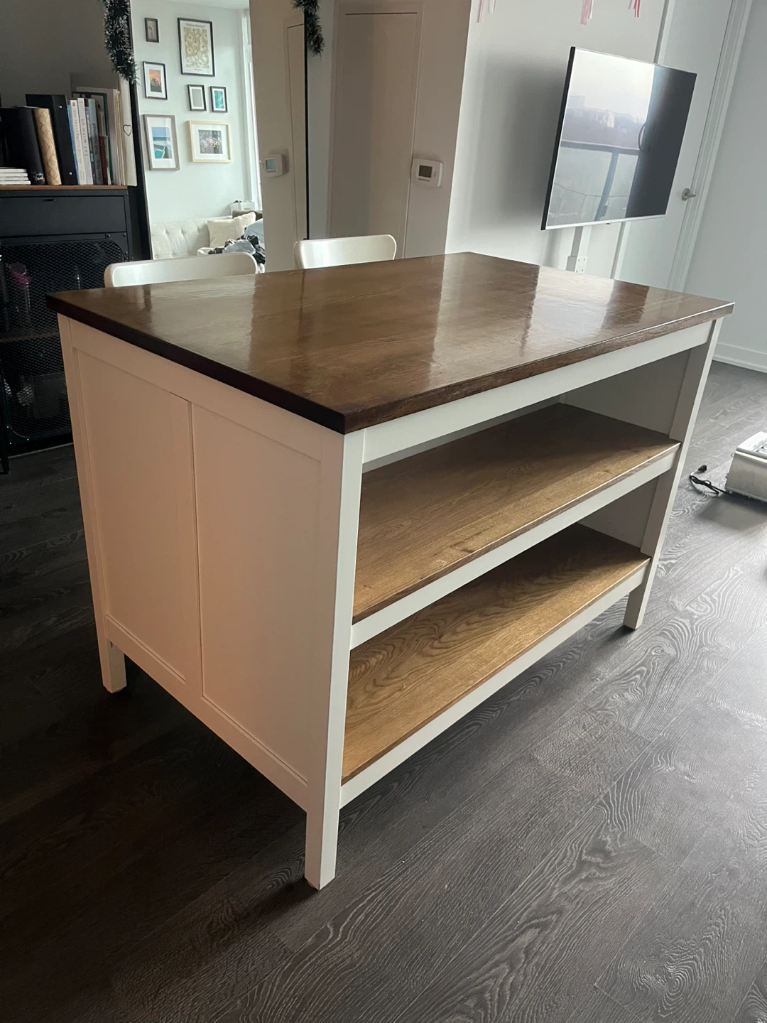 IKEA Tornviken Kitchen Island and Stools - photo 3