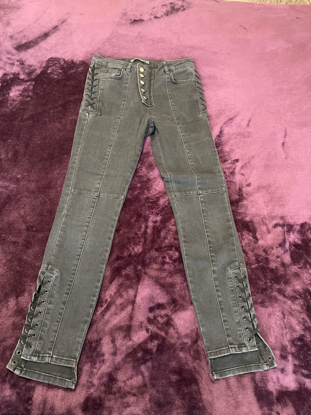 Zara Trafaluc Denimwear Black Jeans - Size 6