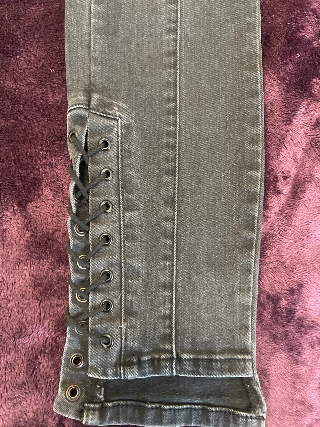 Zara Trafaluc Denimwear Black Jeans - Size 6 - photo 2