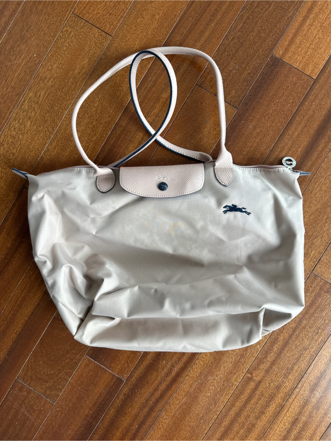 Longchamp Beige Tote Bag