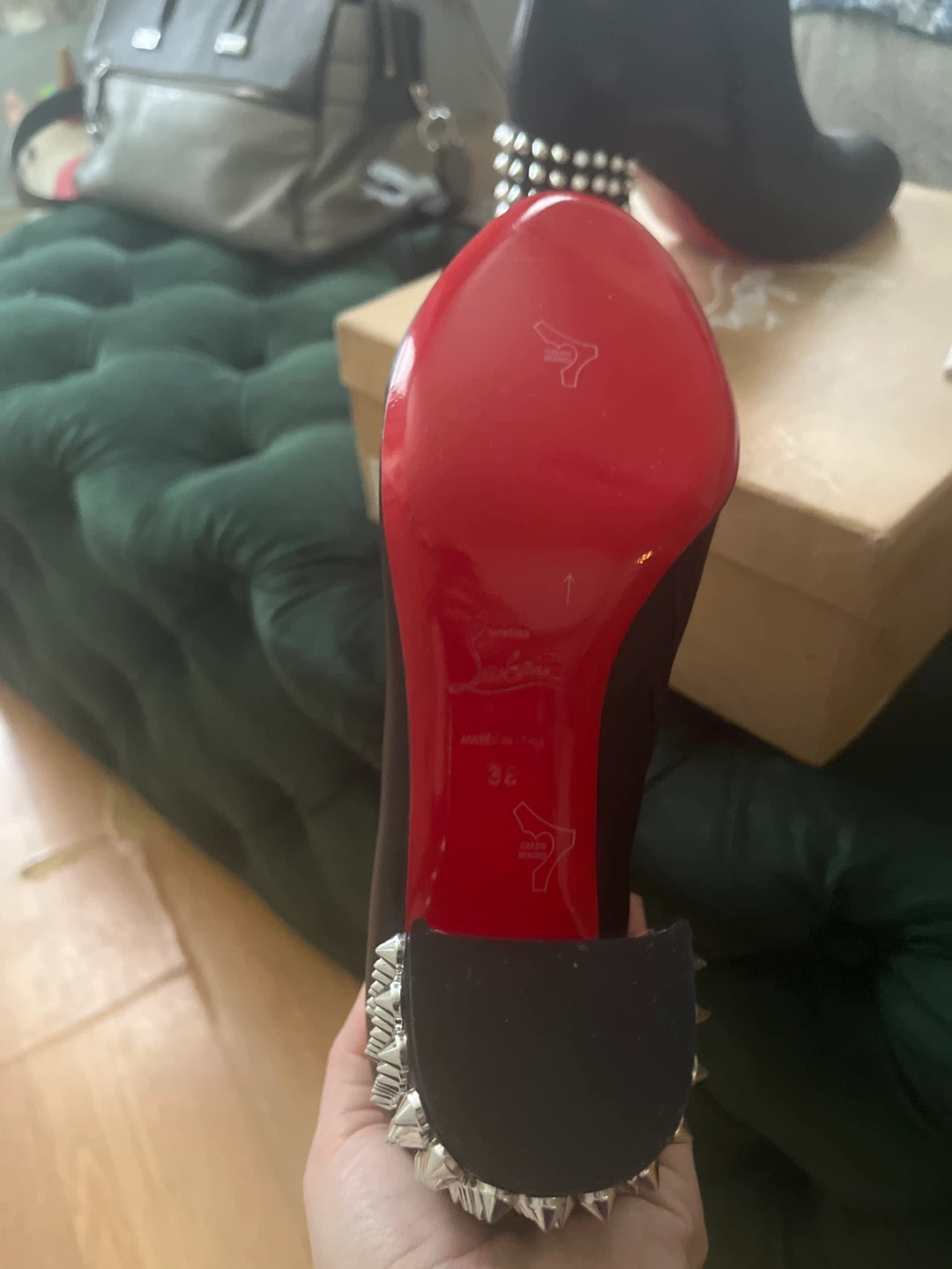 Christian Louboutin Myriama 80 Boots - Size 38 - photo 4