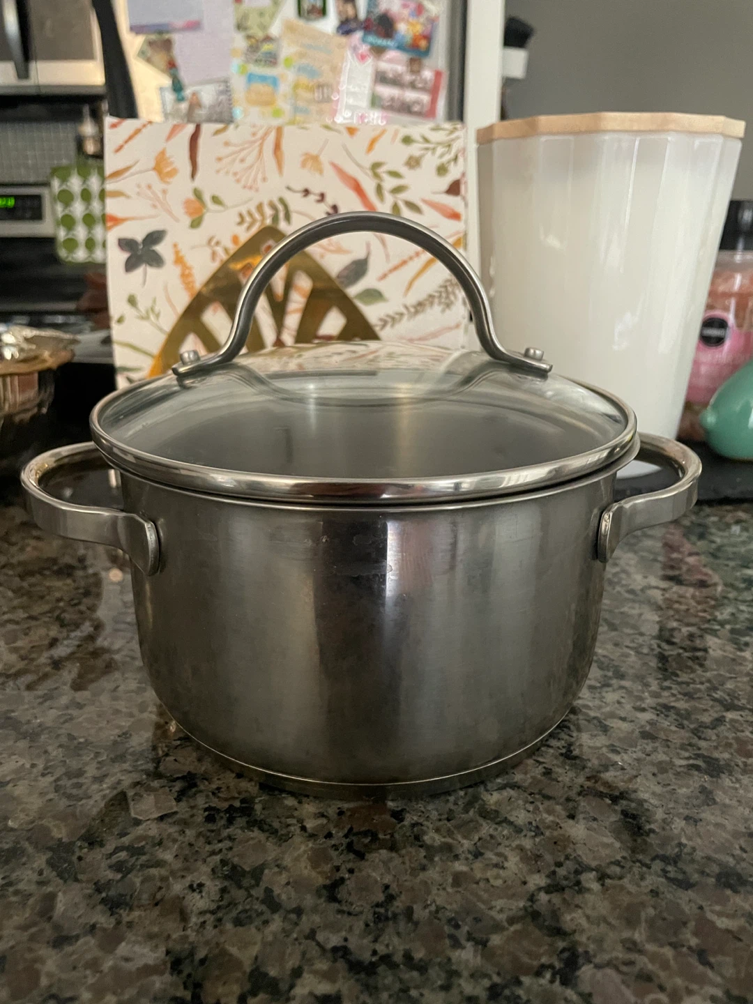 Josef Tango Stainless Steel Pot with Glass Lid