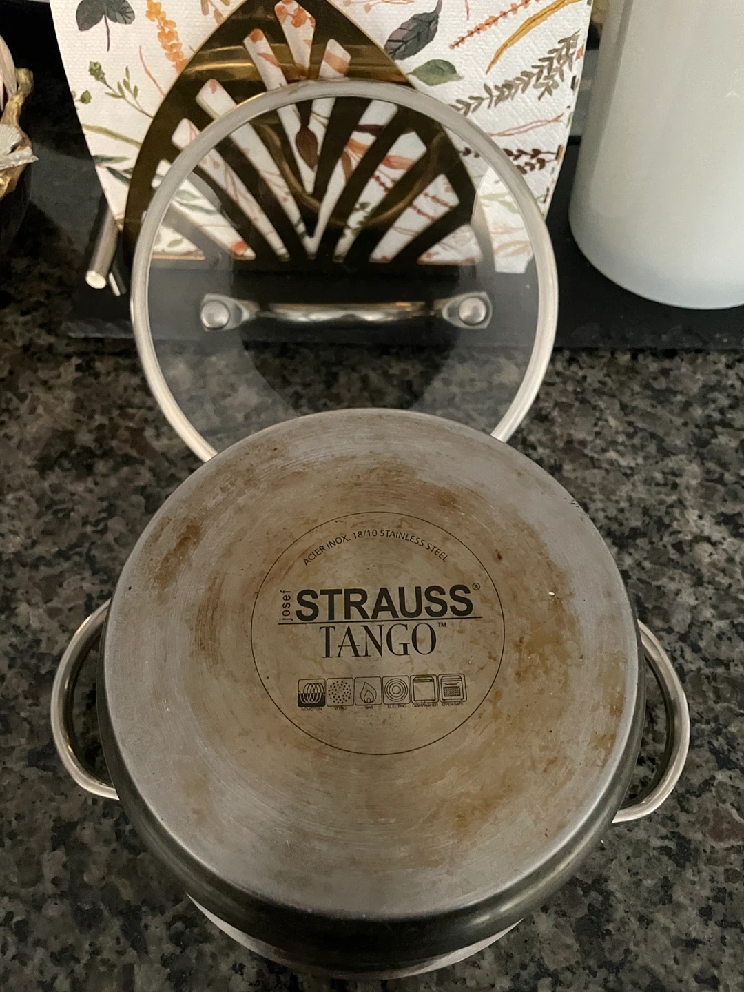 Josef Tango Stainless Steel Pot with Glass Lid - photo 2