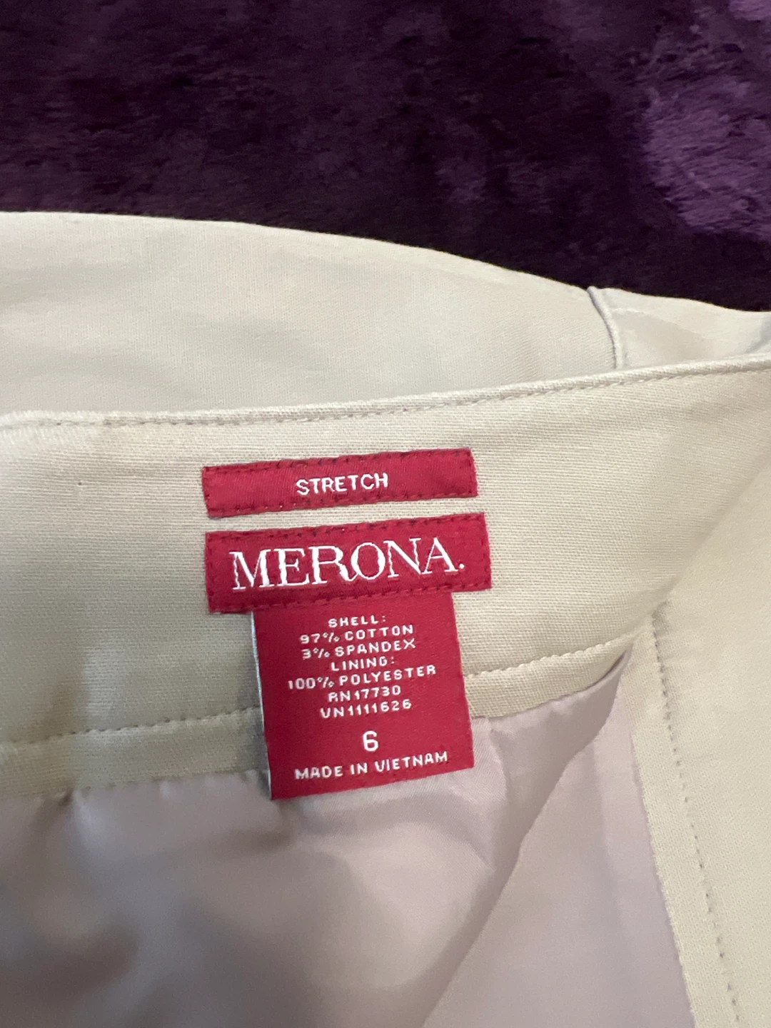 Merona Size 6 Beige Skirt - photo 2