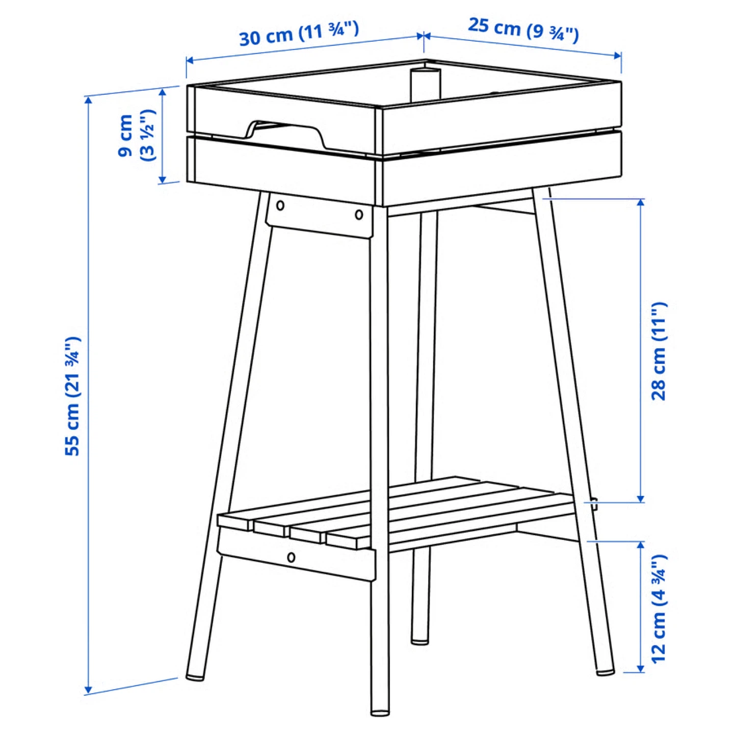 IKEA Vaniljstång plant stand - photo 2