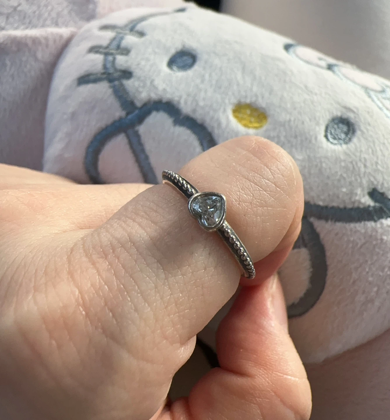 Pandora One Love Heart Ring with clear cubic zirconia - photo 4