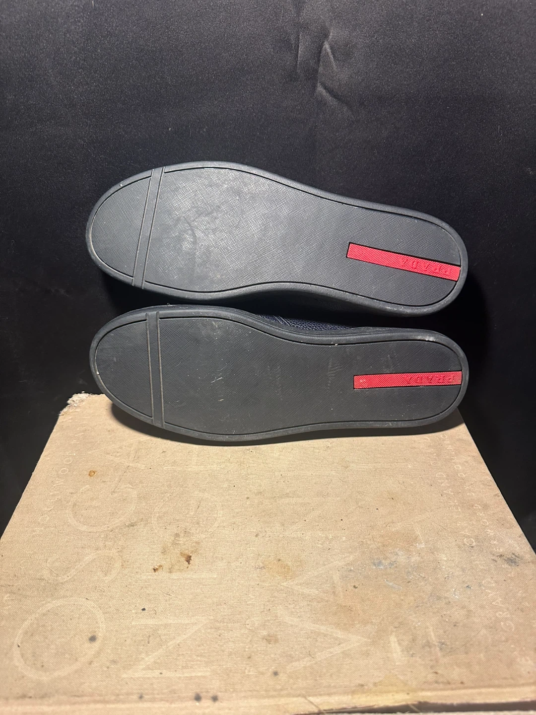 Prada Men’s Leather Slip-On Shoes – Fits US 11 - photo 2