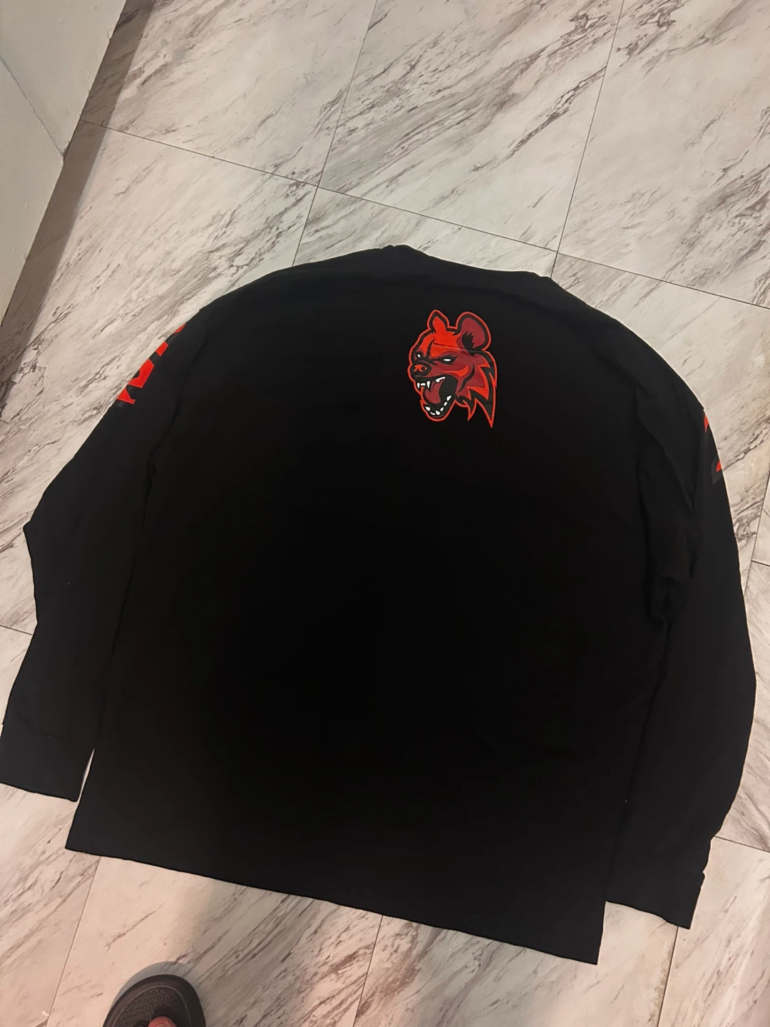 Black and orange Gangland long sleeve - photo 4