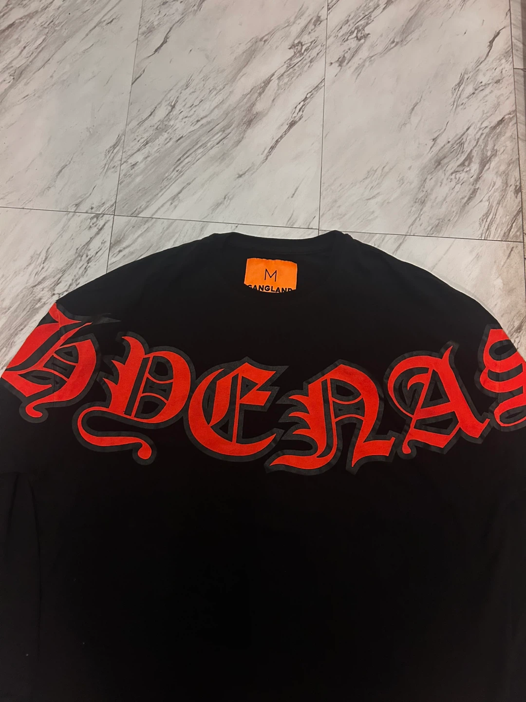 Black and orange Gangland long sleeve - photo 2