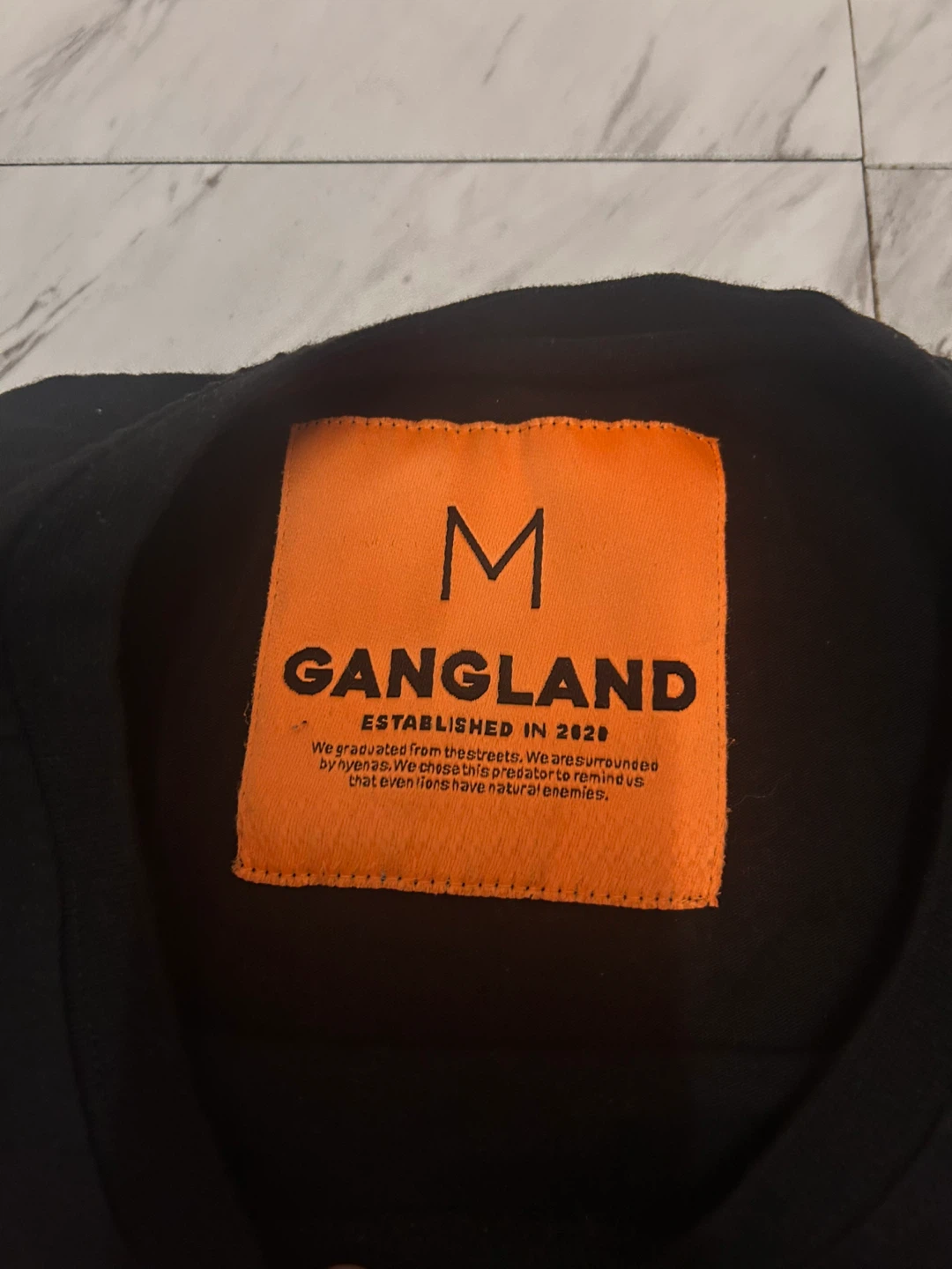Black and orange Gangland long sleeve - photo 3