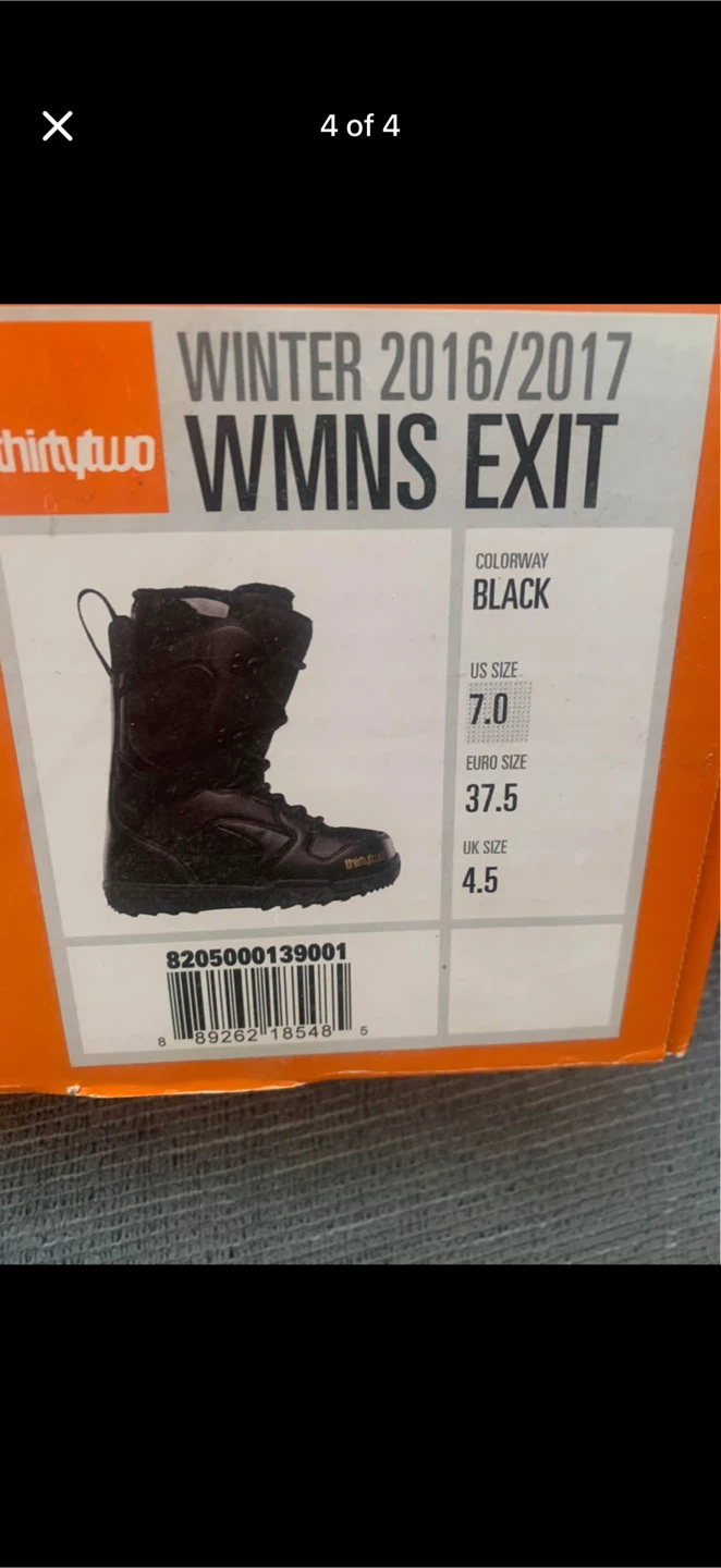 ThirtyTwo Wmns Exit Snowboard Boots - Size 7