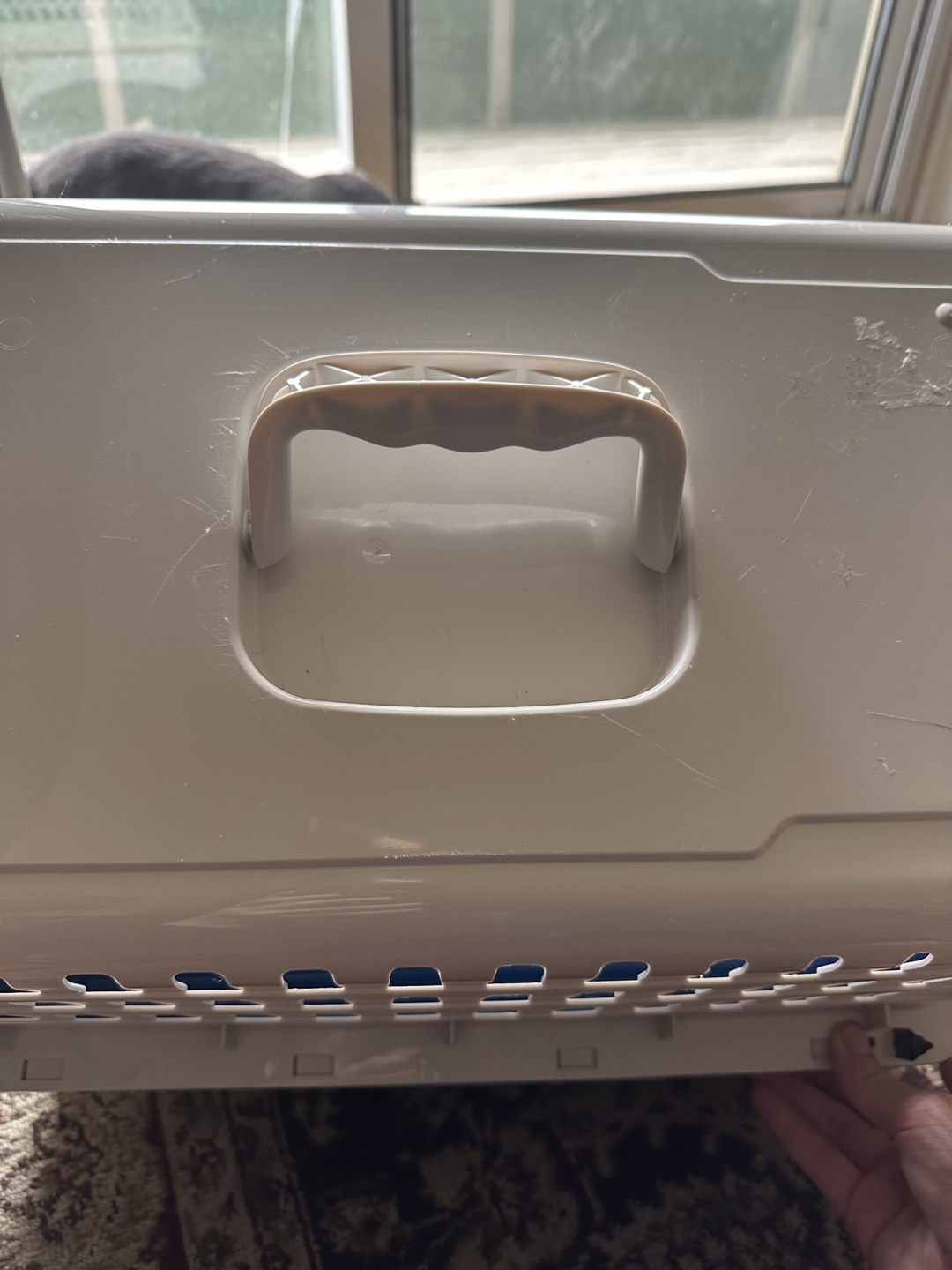 Blue & White Pet Carrier - photo 2