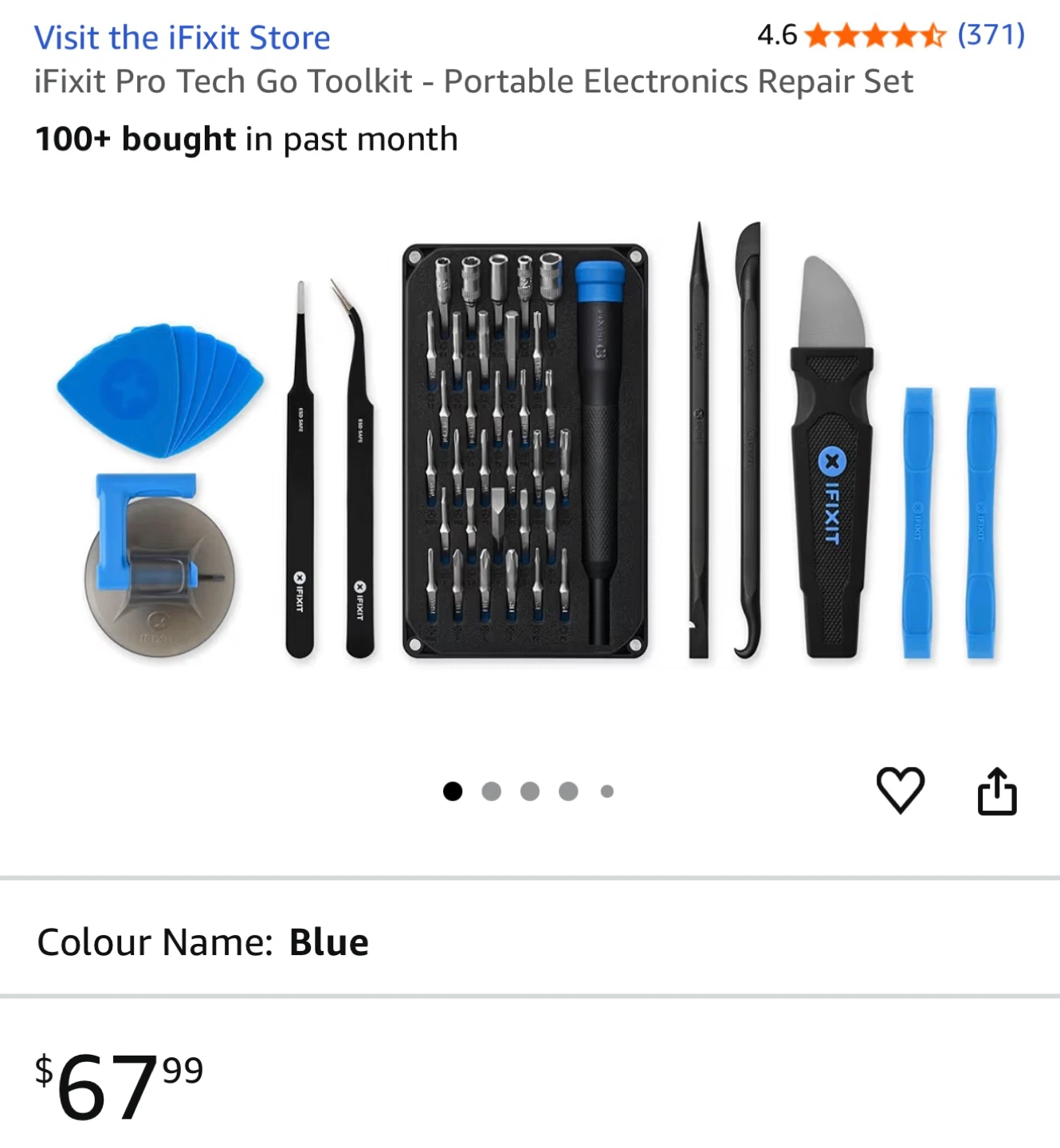 iFixit Pro Tech Go Toolkit - Electronics Repair Set - photo 4