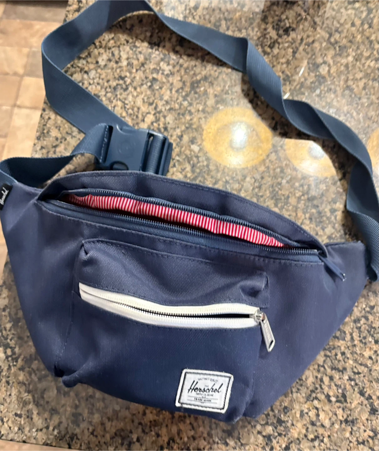 Herschel Blue Fanny Pack