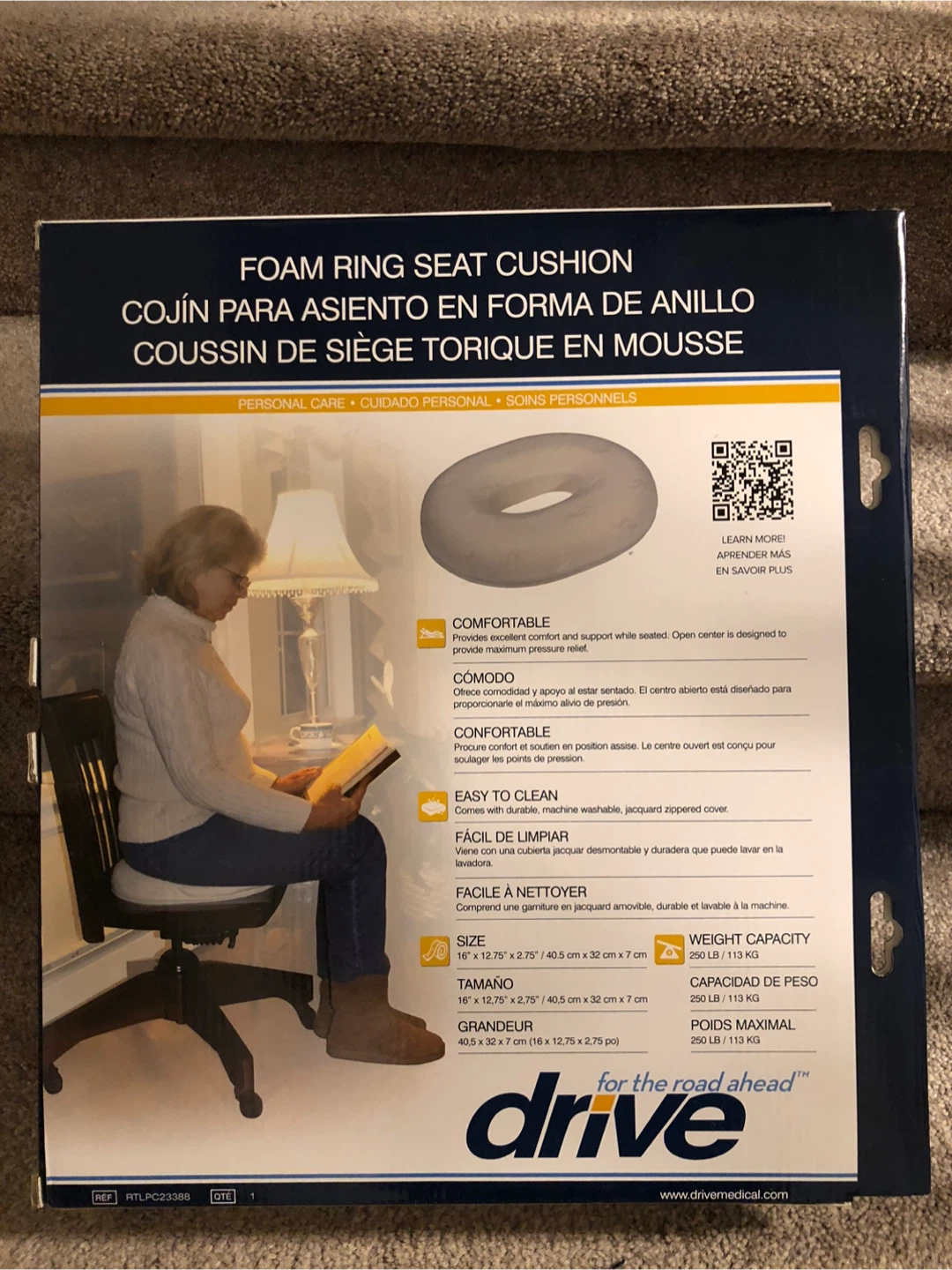 Foam Ring Seat Cushion - photo 2