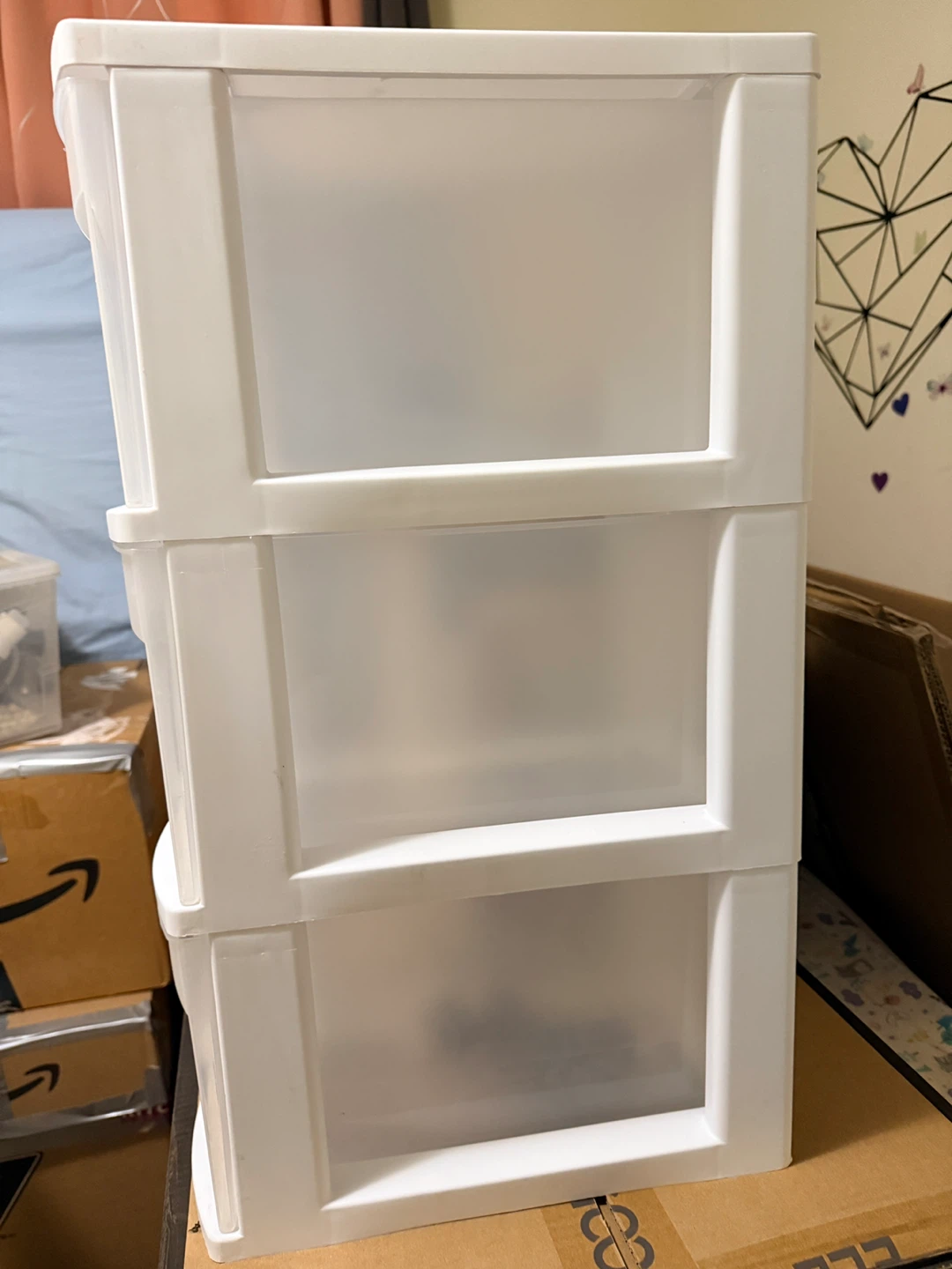 Sterilite 3-Drawer White Storage Tower - photo 3
