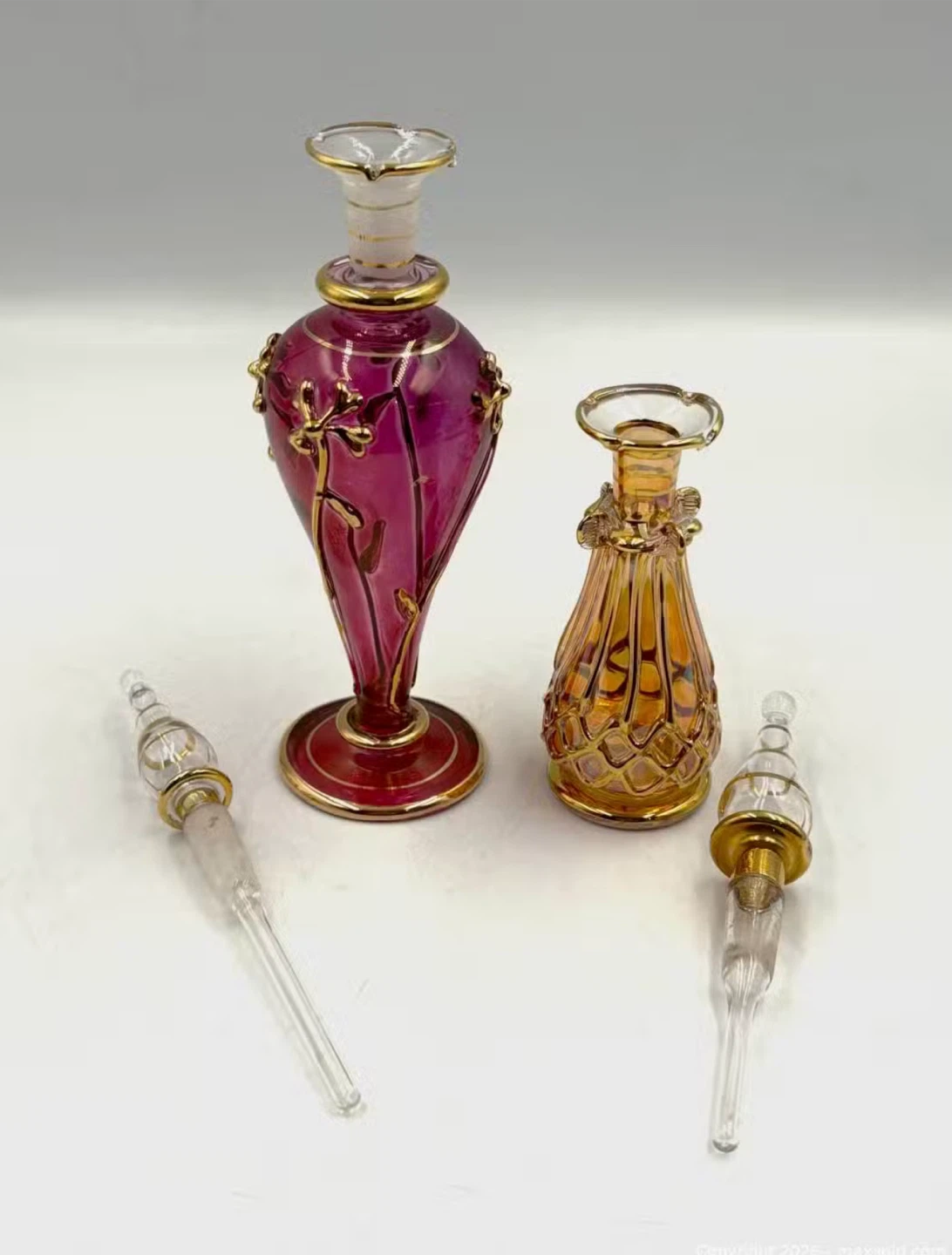 Vintage Decorative Glass Perfume Bottles - photo 2