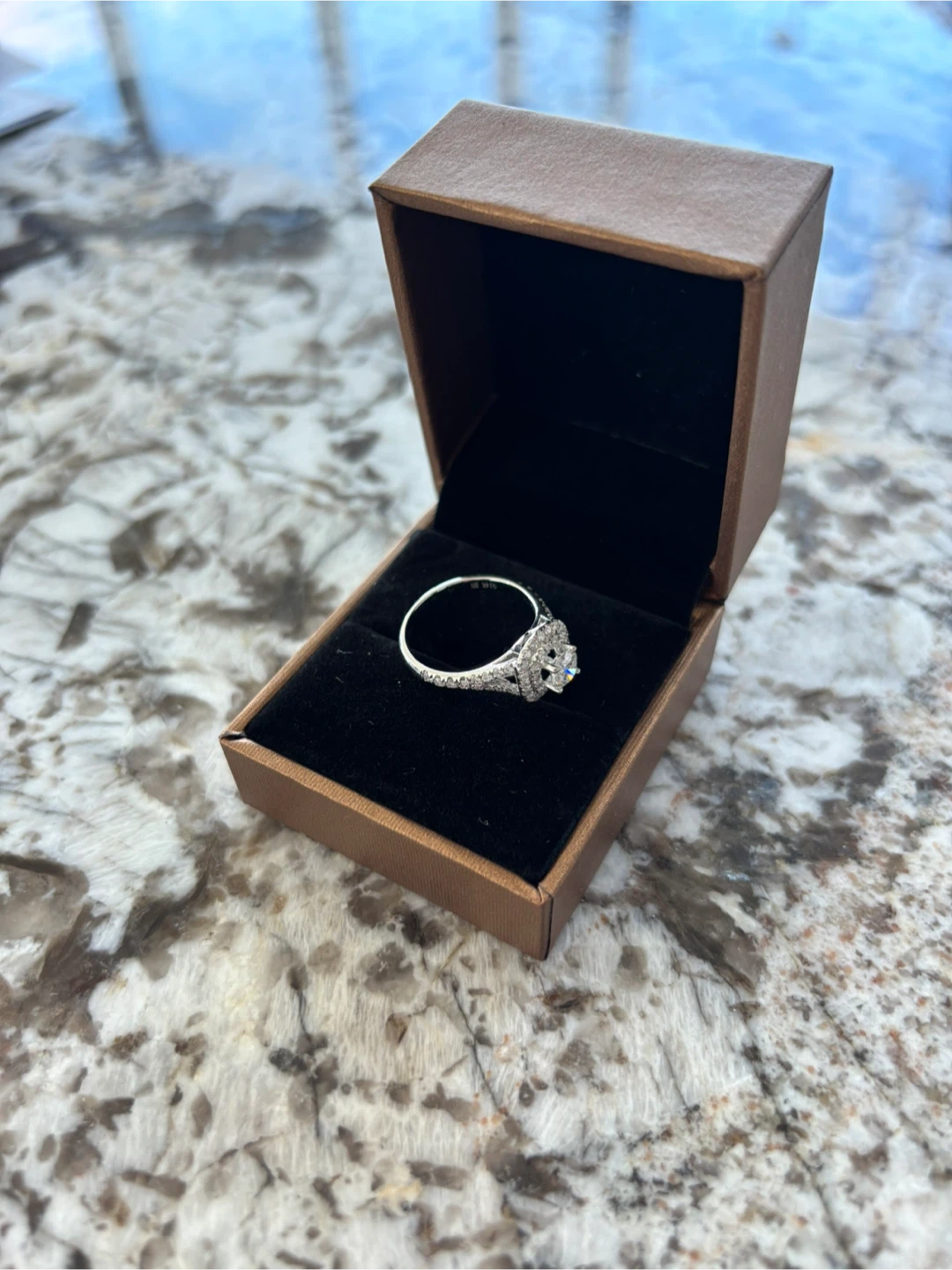 18k White Gold Diamond Ring - photo 3