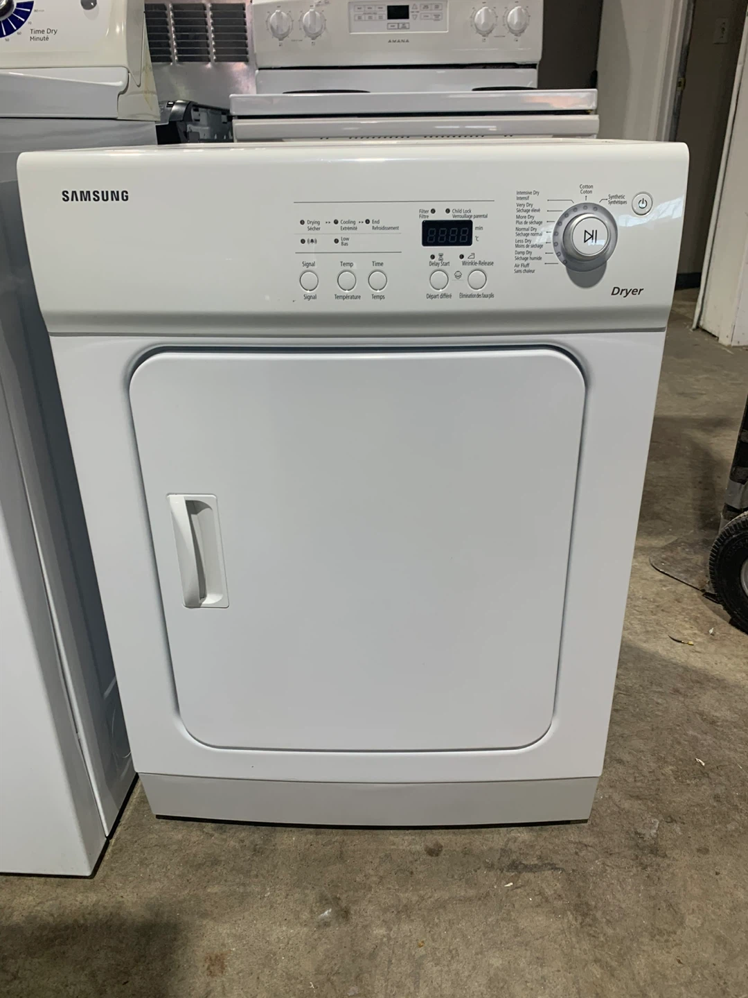 Samsung White 24 inch Dryer-250/- only