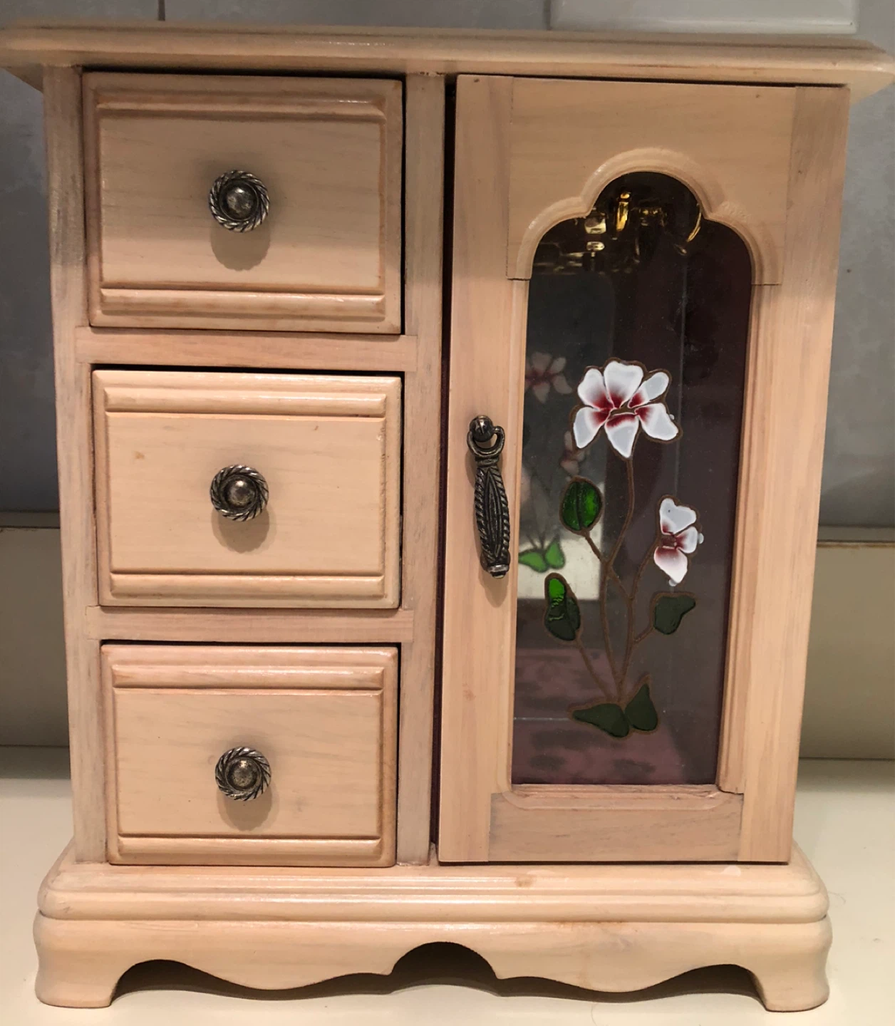 Wooden Jewelry Box Cabinet - photo 2