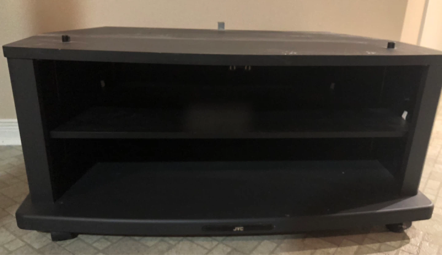 JVC Black TV Stand