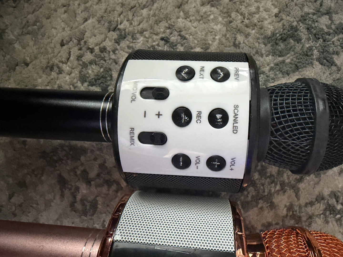 Wireless Karaoke Microphones - Black & Rose Gold - photo 4