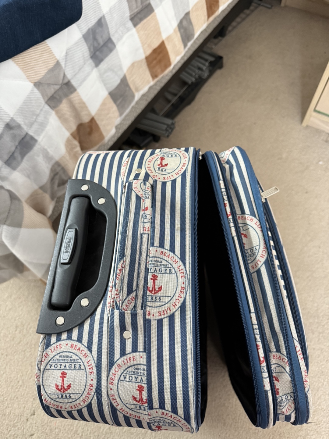 Beach Life Voyager Carry-On Suitcase - photo 2