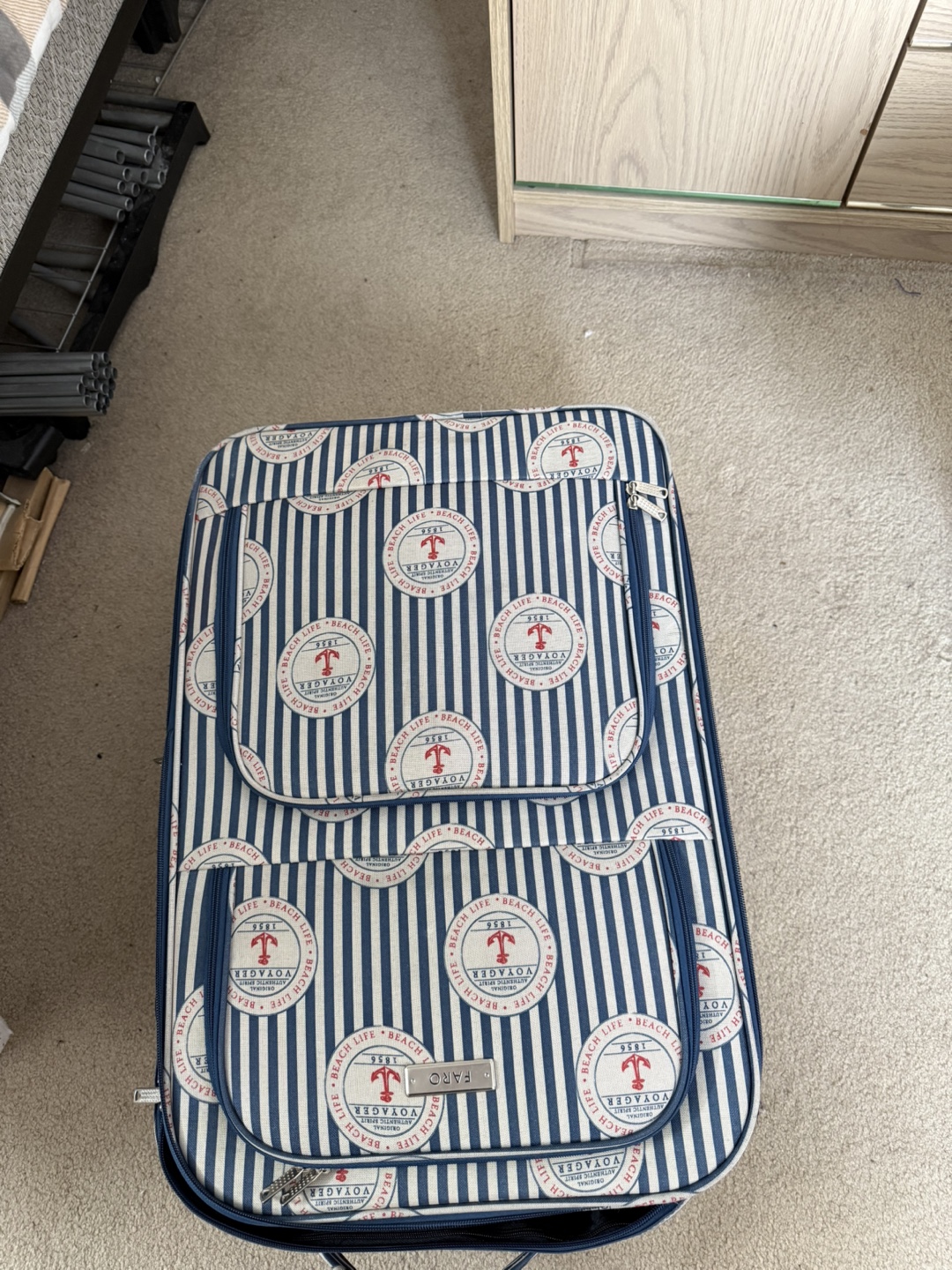 Beach Life Voyager Carry-On Suitcase - photo 4