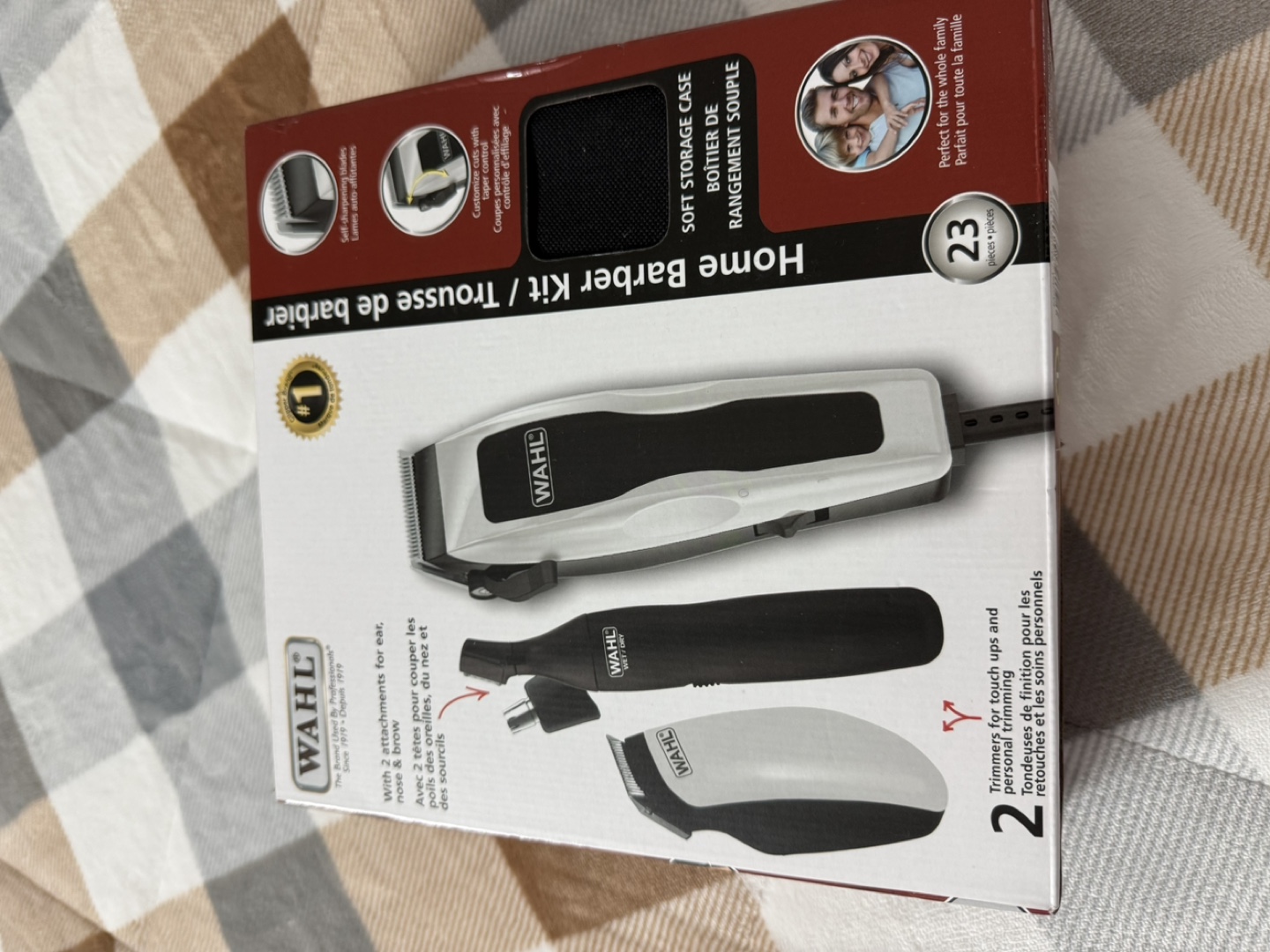 Wahl Home Barber Kit - 23 Piece Haircutting Set