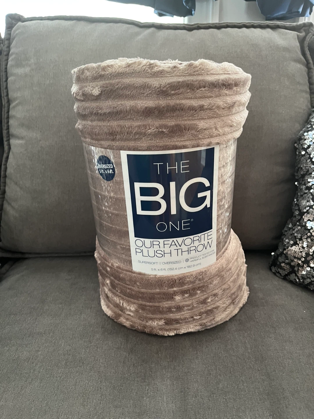 The Big One Plush Throw - 5 ft x 6 ft