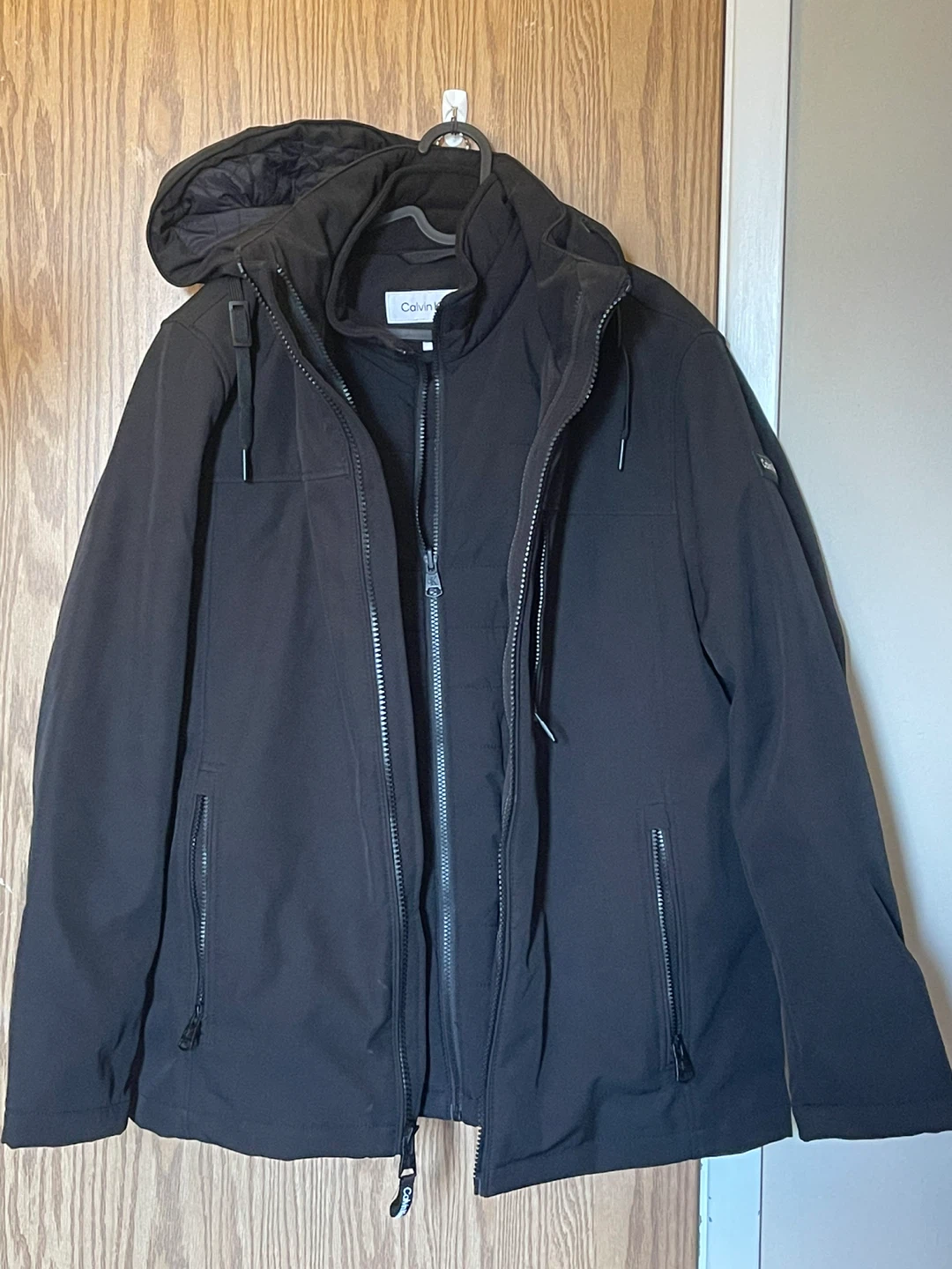 2pcs Calvin Klein Black Jacket - Size M