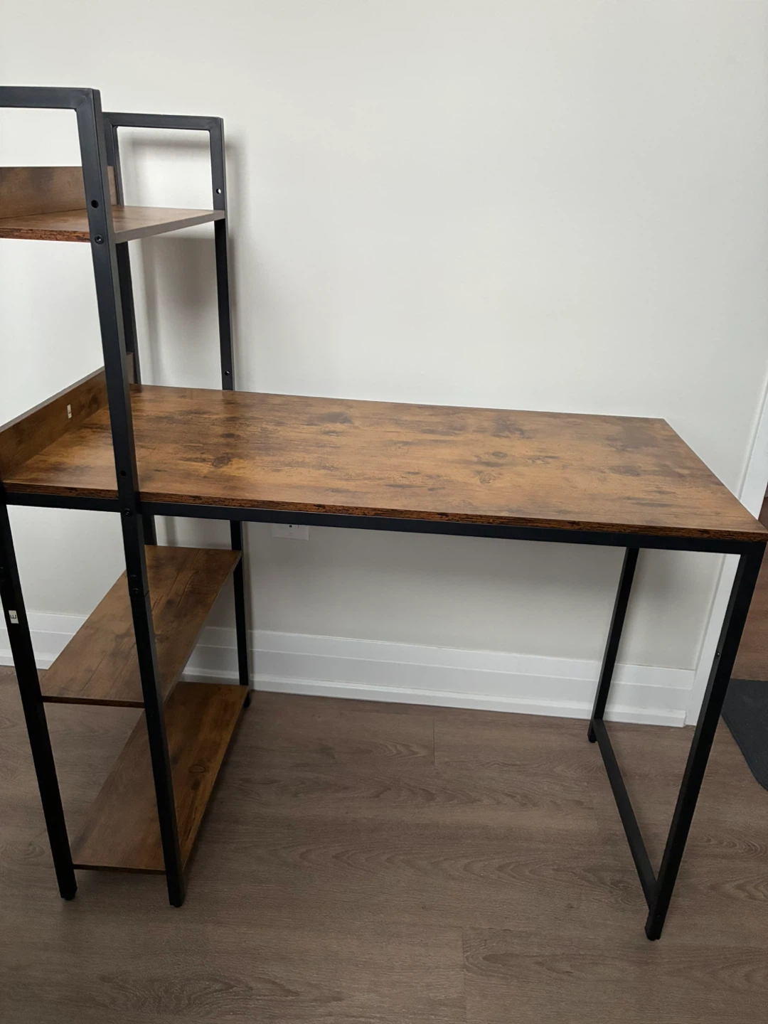 Computer Desk with Shelves - photo 3
