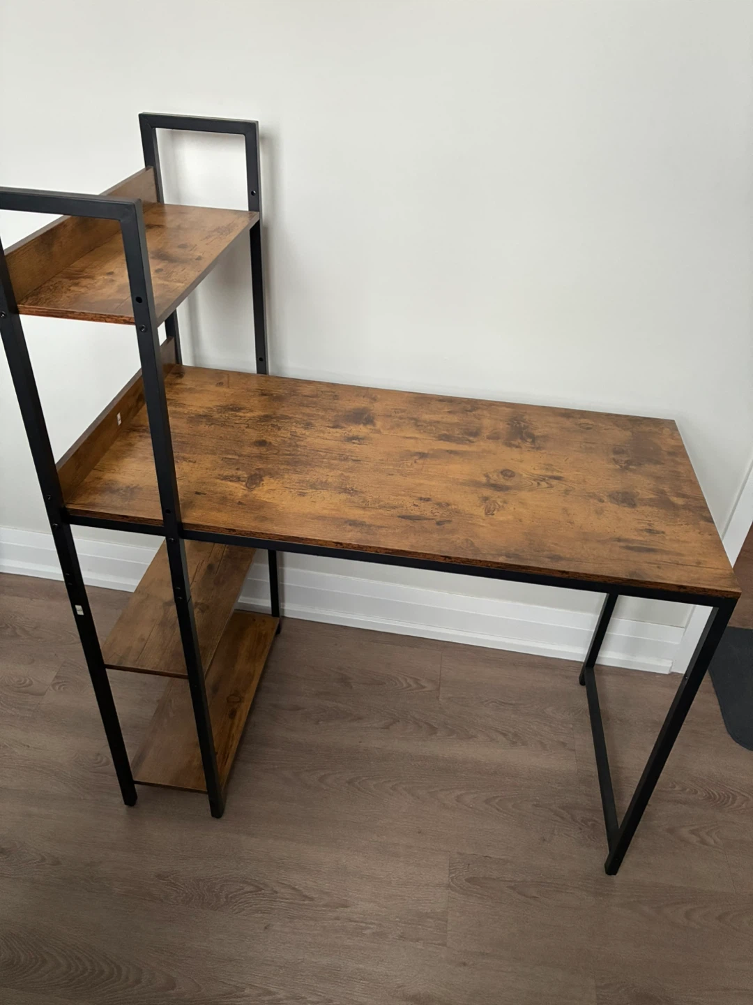 Computer Desk with Shelves - photo 4