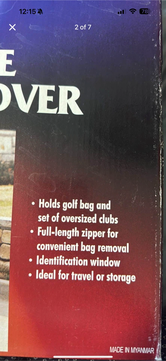 Allied Golf Deluxe Travel Cover - NEW - photo 4
