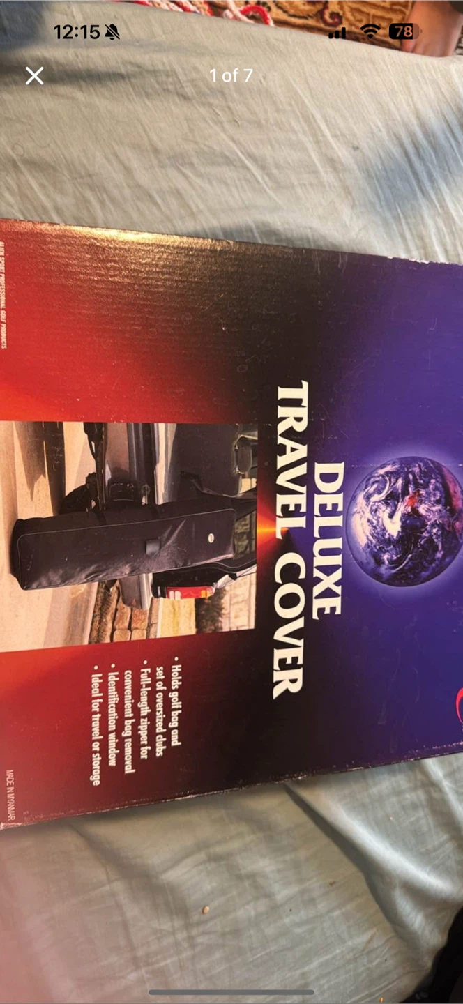 Allied Golf Deluxe Travel Cover - NEW