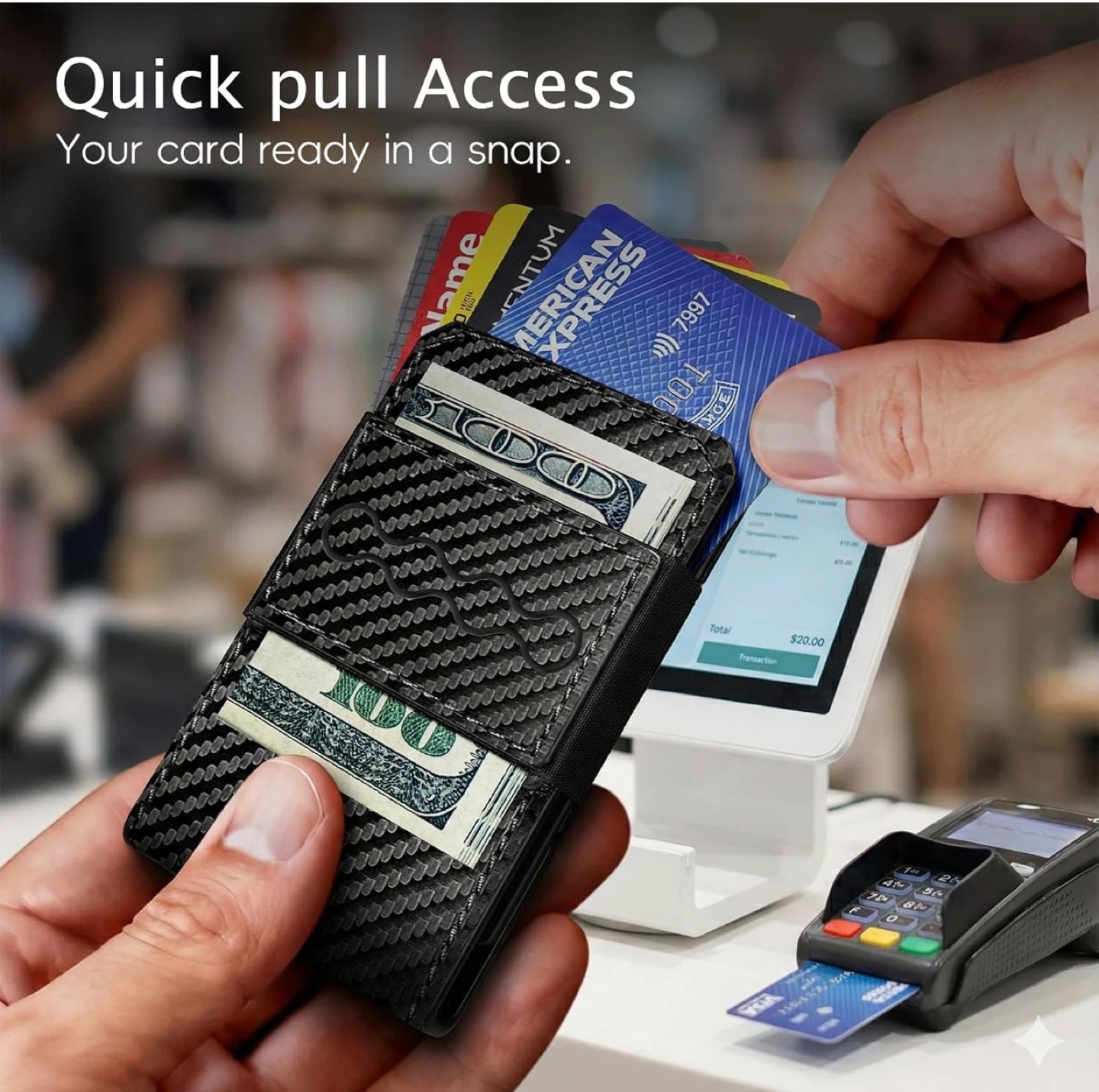 Minimalist Wallet - Carbon Fiber - photo 5