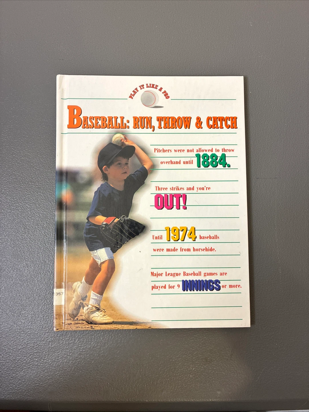 Baseball: Run, Throw & Catch Book