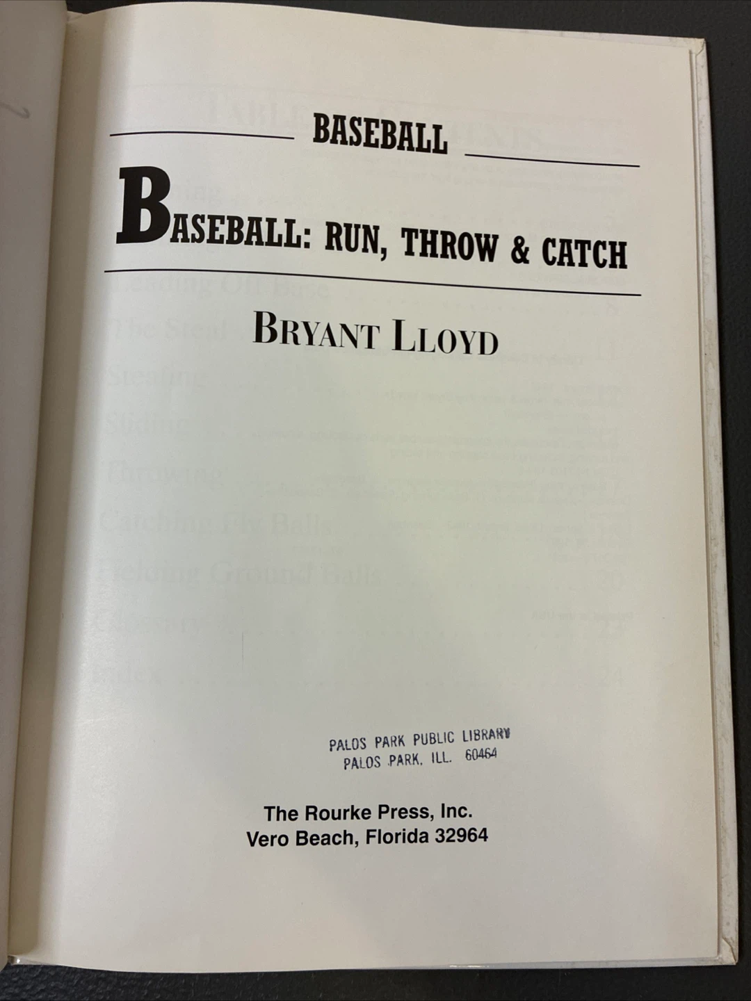 Baseball: Run, Throw & Catch Book - photo 5