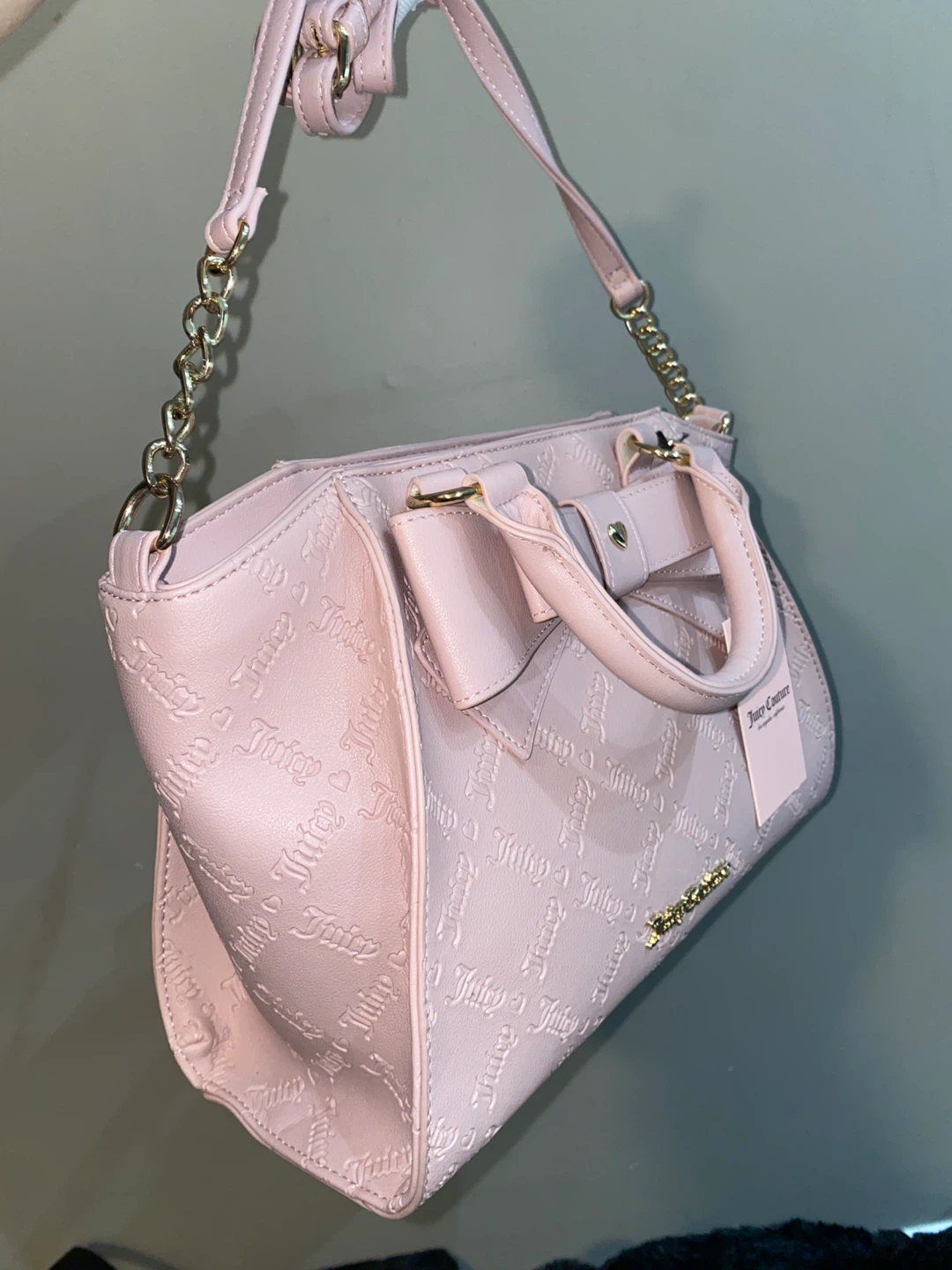 Juicy Couture Miss Bow Satchel - Dusty Blush - photo 3
