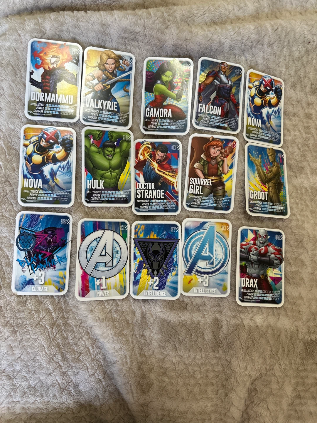 Marvel Avengers Trading Cards