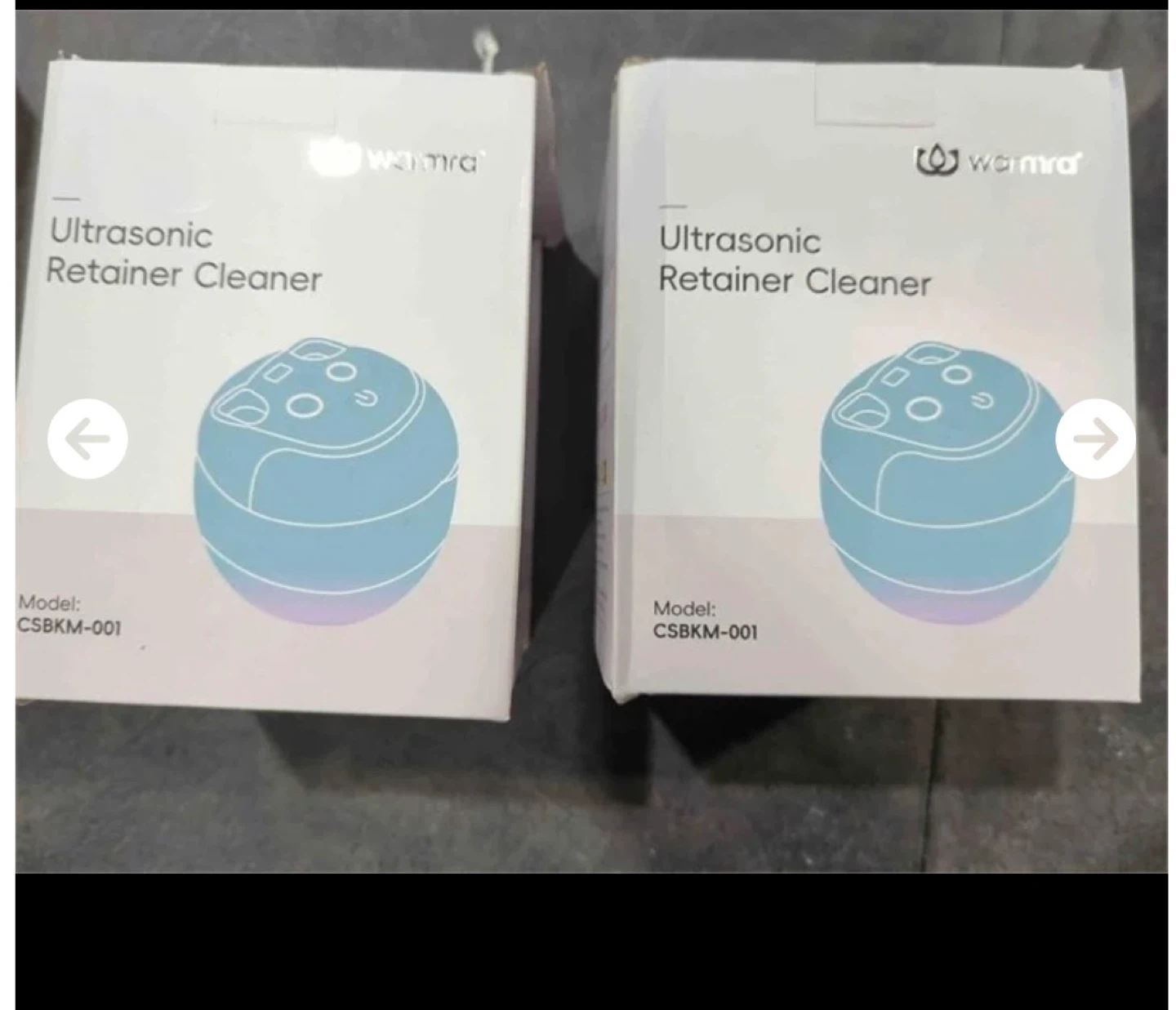 Warmra Ultrasonic Retainer Cleaner - New in Box!