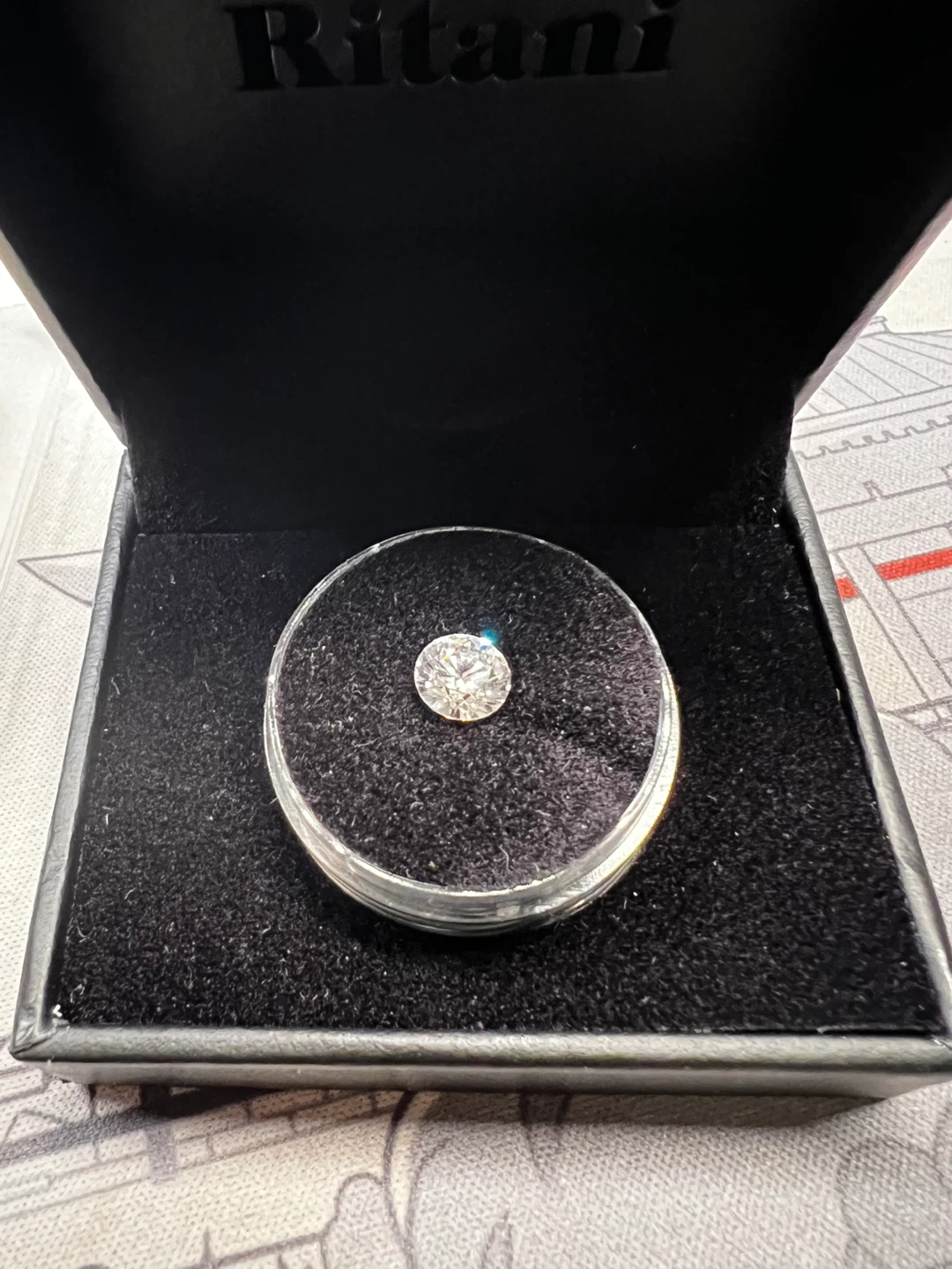 1.10 Carat Lab Grown Diamond - Round Brilliant