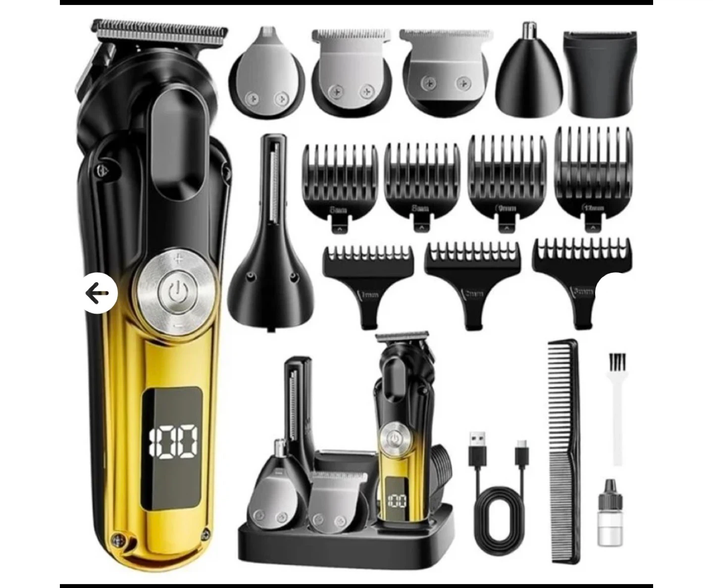6-in-1 Hair Clipper Beard Trimmer