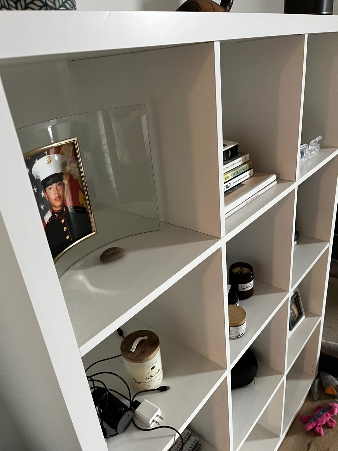 White Shelving Unit - photo 4