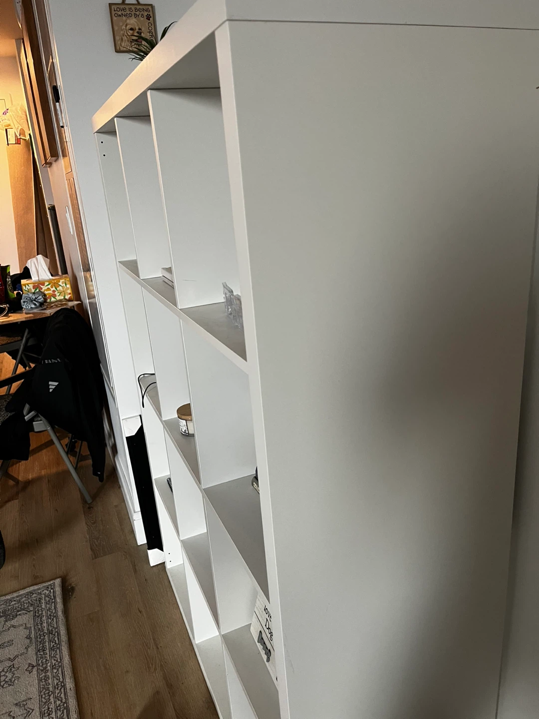 White Shelving Unit - photo 2