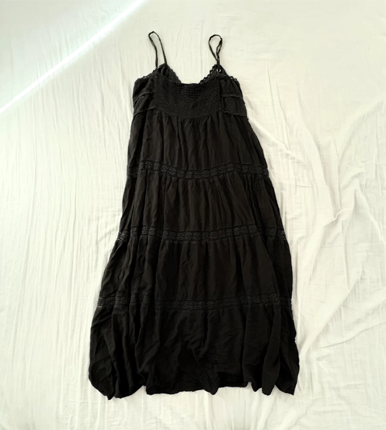 Black Strap Maxi Dress - photo 2