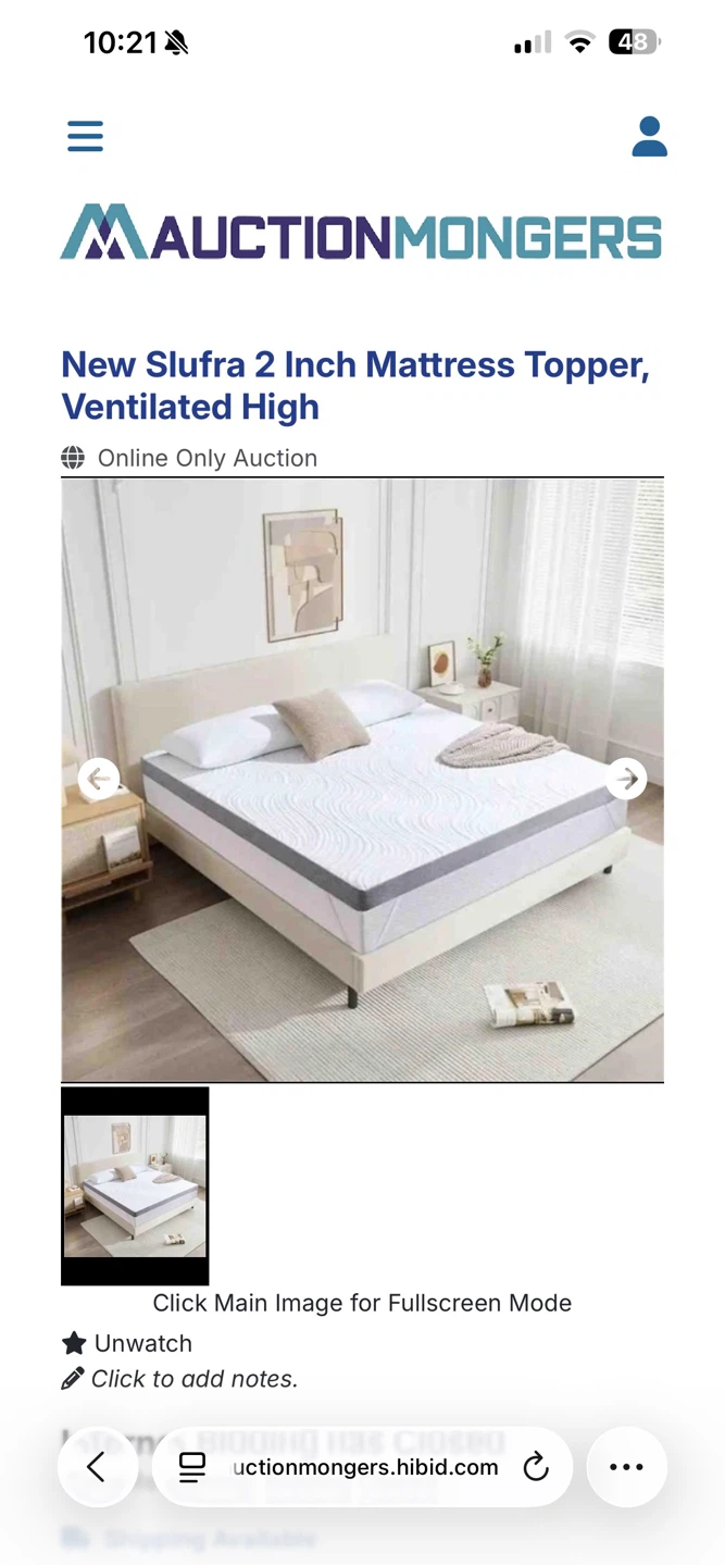Full Size 2 Inch Mattress Topper - photo 5